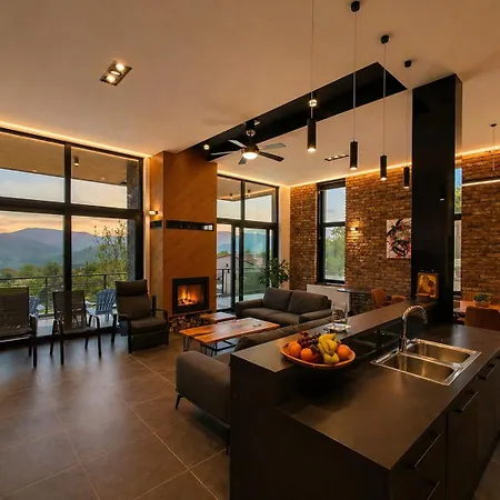 Luxury With Pool Garden Fire Pit Stunning Vodno Views